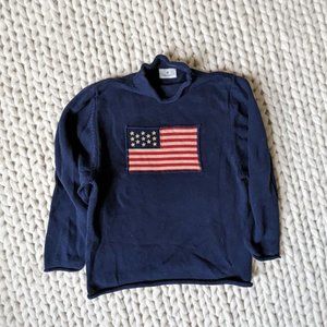 TUCKERNUCK Kid's Navy Americana Sweater